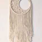 Macrame Moon Dream Catcher
